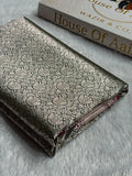 Banarasi Satin Katan Silk Saree Brocade Pattern in Rani Shades SK10
