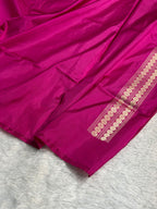 Banarasi Pure Katan Silk Saree Handwoven Kaduwa Boota Pattern with Minakari work in Pink Shades PKH07
